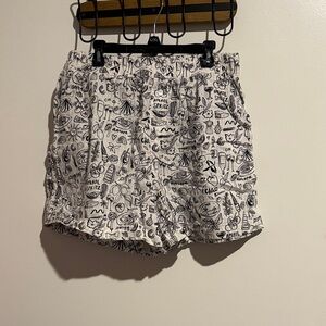 Patterned Women's Shorts